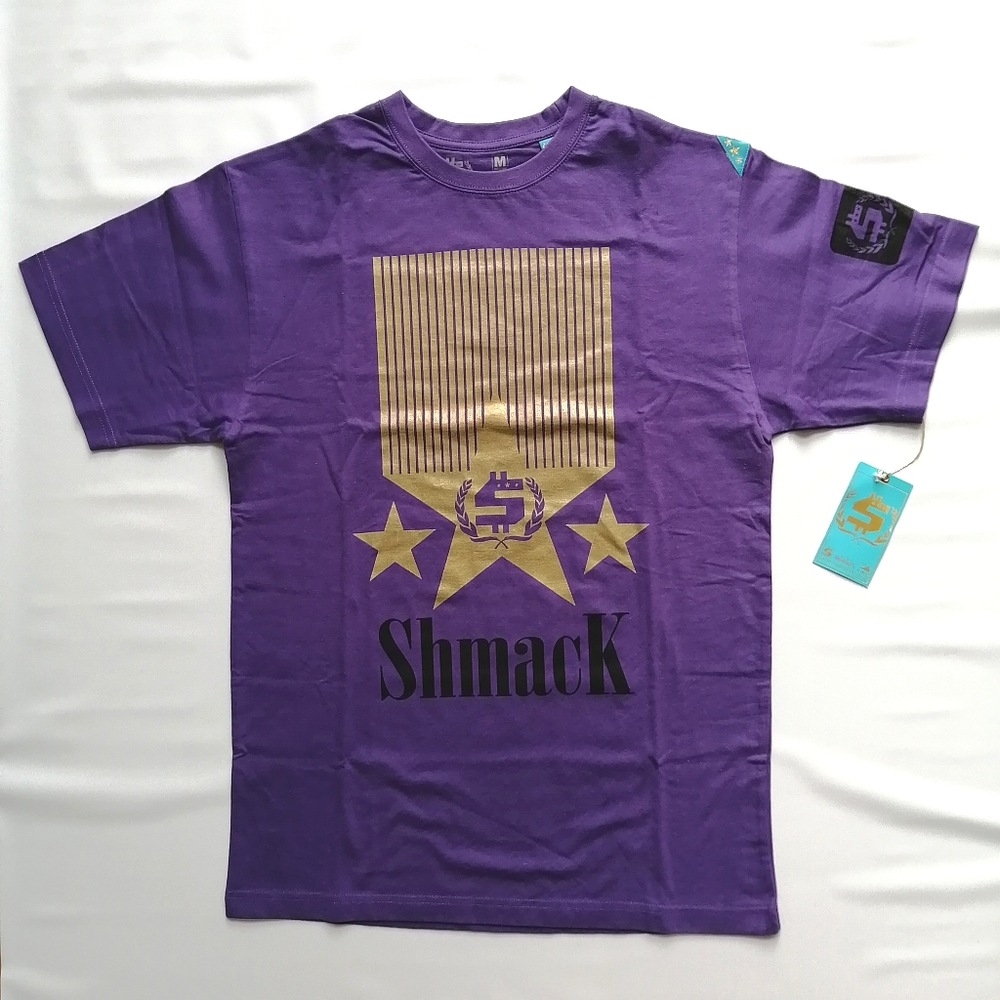Shmack Y2K Purple T-shirt Medium NWT